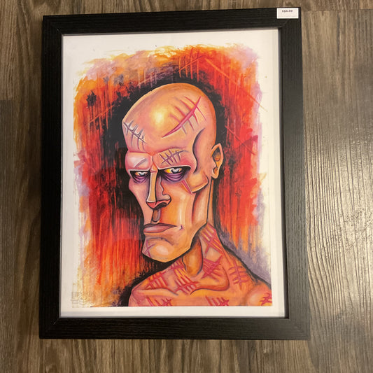 FRAMED PRINTS - Mr. Victor Zsasz "DC Comics" Framed Print