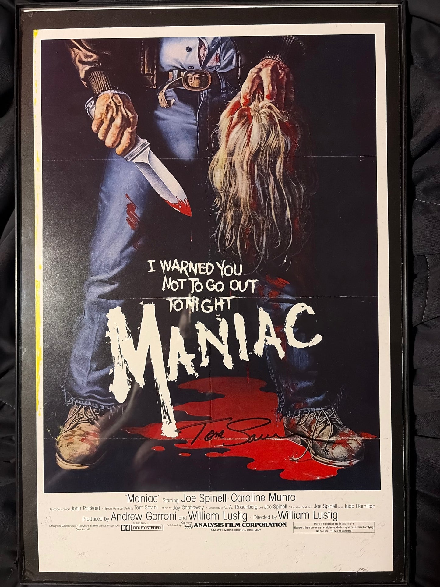 1 GIVEAWAY ENTRY (TOM SAVINI BENEFIT) BY JASON BAKER SGOC#115