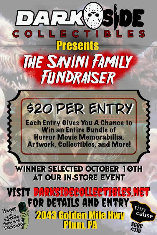 1 GIVEAWAY ENTRY (TOM SAVINI BENEFIT) BY JASON BAKER SGOC#115