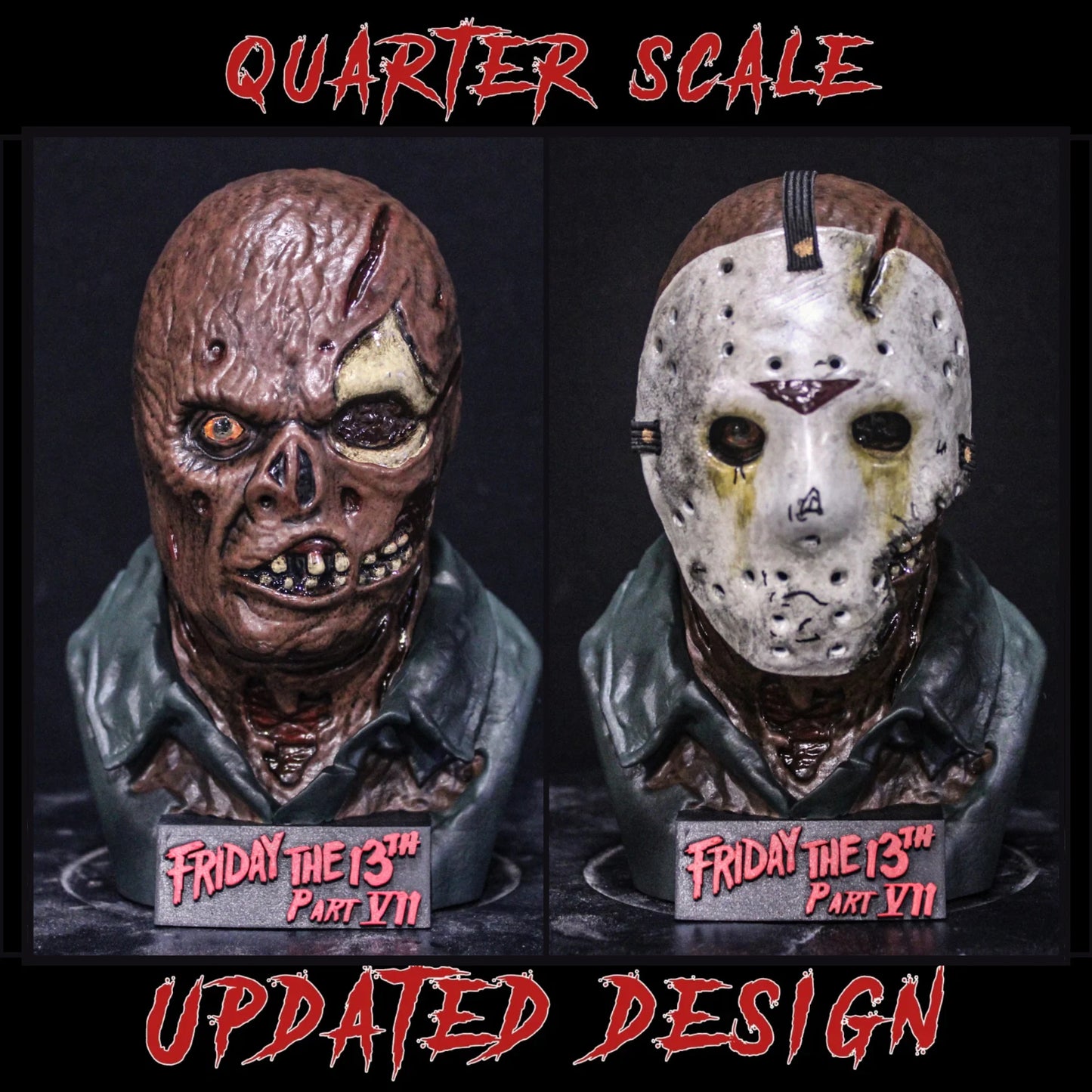 BUSTS - 6 in.  PART 7 JASON - The Curse