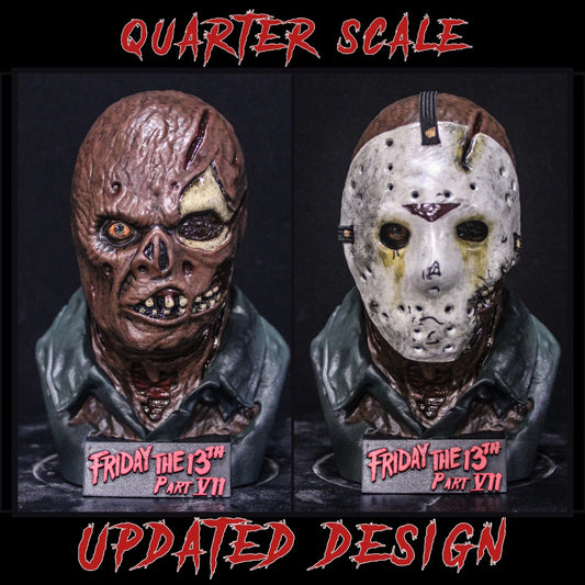 BUSTS - 6 in.  PART 7 JASON - The Curse