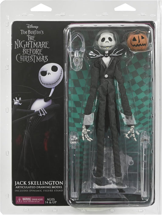 NECA - Nightmare Before Christmas - Jack Skellington with Pumpkin Articulated Figure