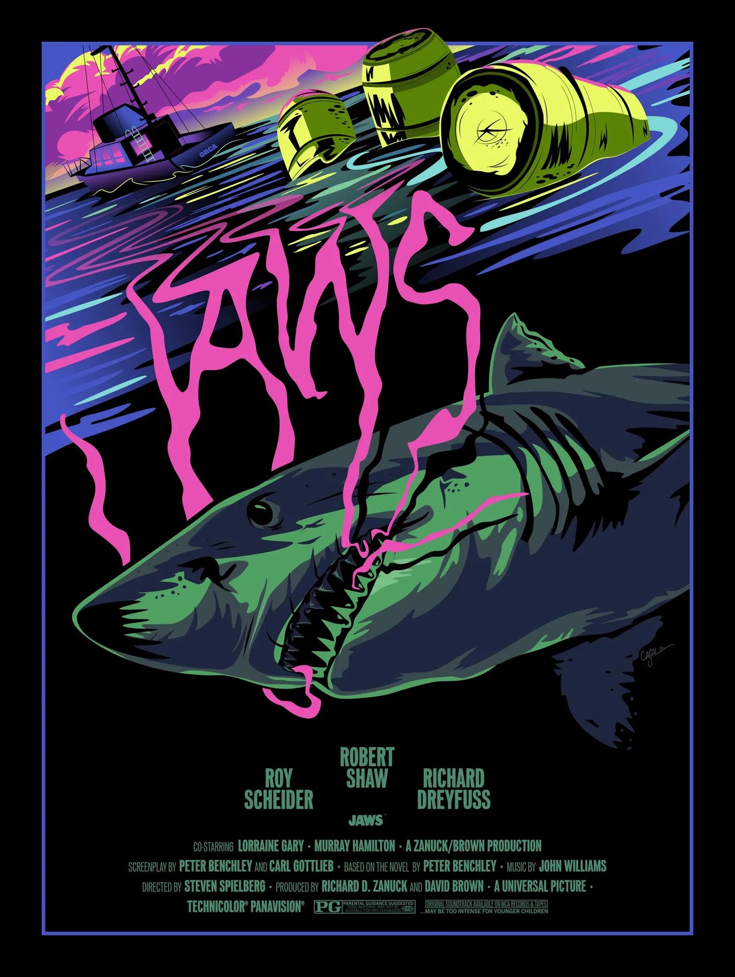 EYESORE POSTER COMPANY - XL BLACK LIGHT BLANKETS