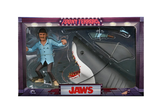 NECA Jaws - Toony Terrors Quint and Shark 6" Scale Action Figures (2-Pack)