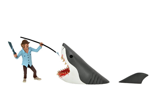 NECA Jaws - Toony Terrors Quint and Shark 6" Scale Action Figures (2-Pack)