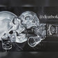 ART-PRINTS  - JACK DANIEL'S SKULL