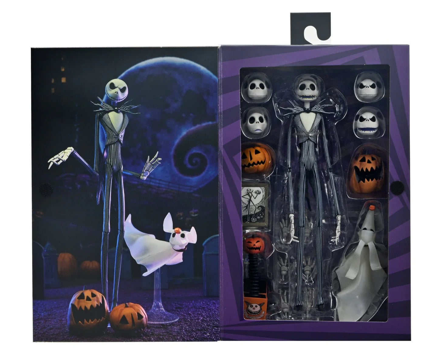 NECA Disney Tim Burton’s The Nightmare Before Christmas - Ultimate Jack Skellington 7” Scale Action Figure