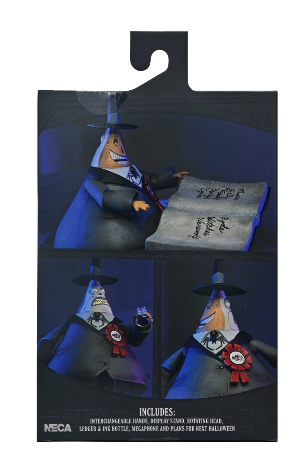 NECA Disney Tim Burton’s The Nightmare Before Christmas - Ultimate Mayor of Halloween Town 7” Scale Action Figure