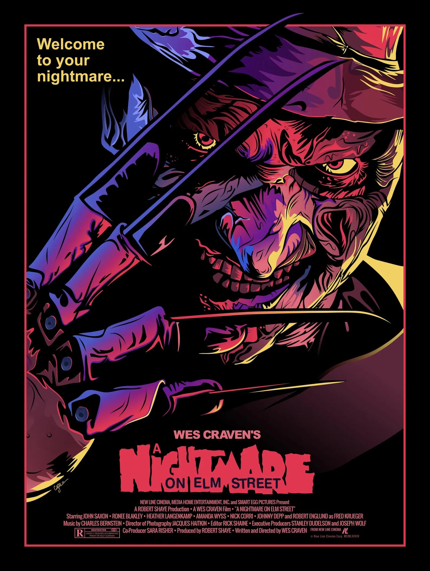 EYESORE POSTER COMPANY - XL BLACK LIGHT BLANKETS