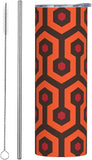 The Shining Overlook Hotel Carpet Pattern Tumbler