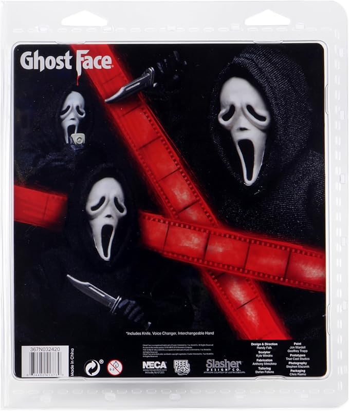 NECA Ghost Face – 8” Clothed Action Figure – Ghost Face