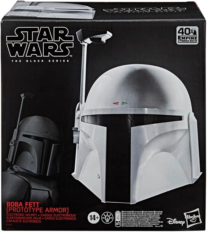 HELMET REPLICAS - Star Wars The Black Series Boba Fett (Prototype Armor) Premium Electronic - Exclusive