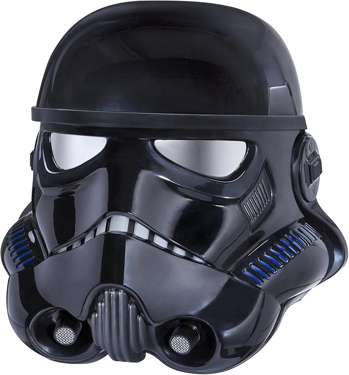 HELMET REPLICAS - Star Wars The Black Series Shadow Trooper Electronic Voice-Changer Helmet Prop Replica - Exclusive
