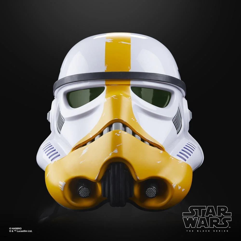 HELMET REPLICAS - Star Wars The Black Series The Mandalorian Artillery Stormtrooper Premium Electronic Helmet