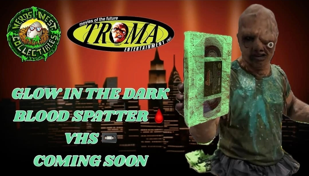 The Toxic Avenger LIMITED Edition VHS Bundle with Poster Autographed