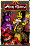 ART - PRINTS - FIVE FREDDY AT FREDDYS COVER