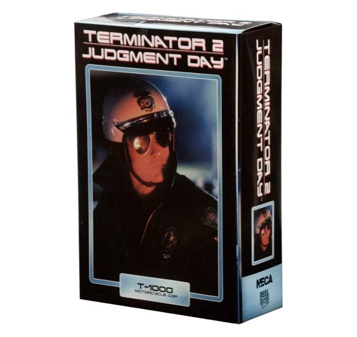 Terminator 2 - 7" Action Figure - Ultimate T1000 Judgement Day Motorcycle Cop