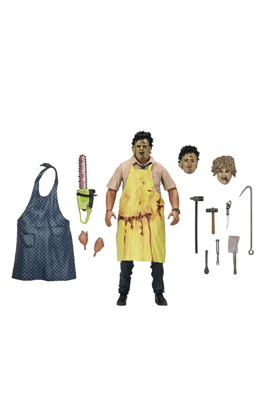 NECA Texas Chainsaw Massacre Ultimate Leatherface 50th Anniversary 7-Inch Scale Action Figure