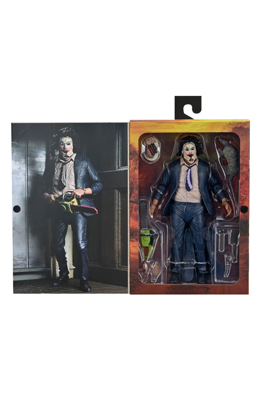 NECA Texas Chainsaw Massacre - 50th Anniversary Ultimate Leatherface with Pretty Woman Mask 7" Scale Action Figure