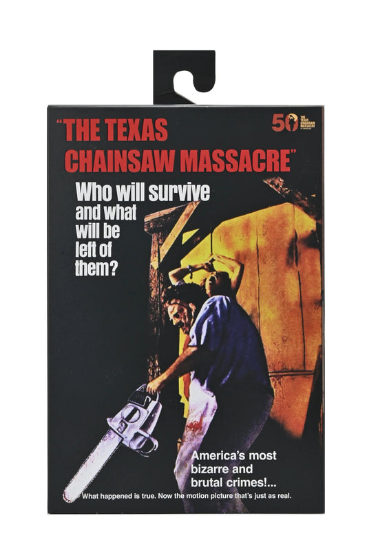 NECA Texas Chainsaw Massacre Ultimate Leatherface 50th Anniversary 7-Inch Scale Action Figure