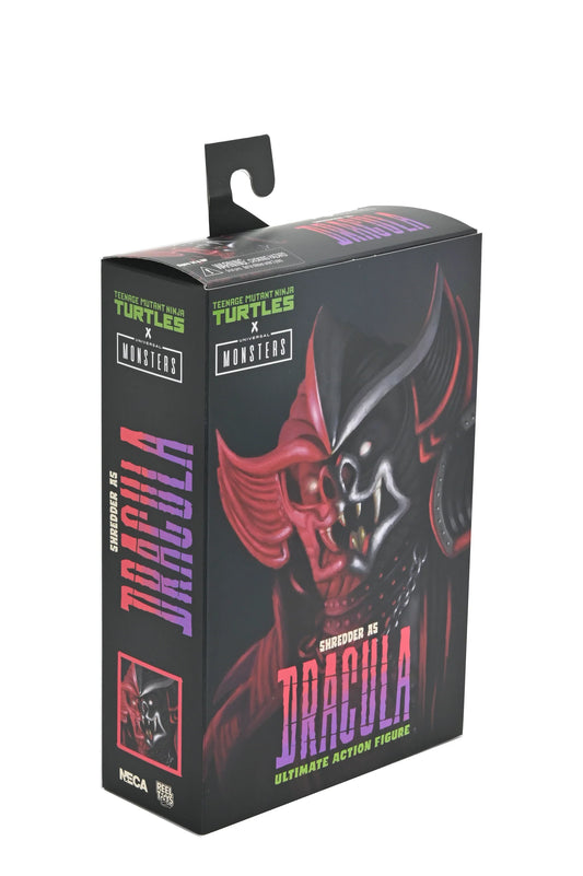 NECA Universal Monsters x Teenage Mutant Ninja Turtles - Shredder as Dracula 7” Scale Action Figure (Classic Colors)