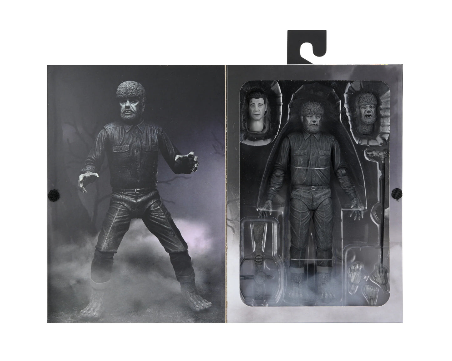 Universal Monsters - Ultimate Wolf Man (Black & White) 7" Scale Action Figure