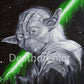 ART-PRINTS  - YODA - STAR WARS