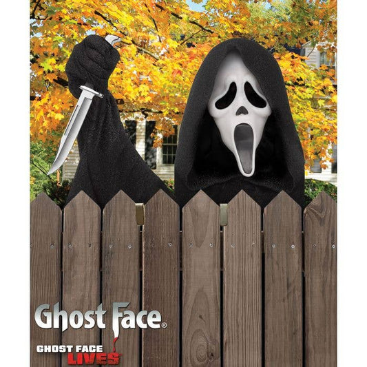 Ghost Face® Fence Face from Scream Movie