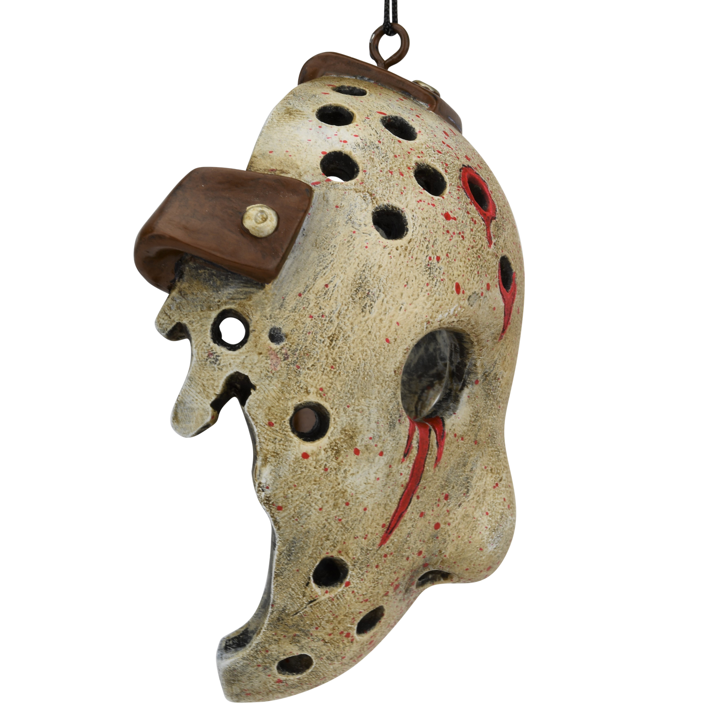 Bloody Hockey Mask Halloween Ornament
