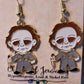 EARRINGS - Horror Movie Character Earrings