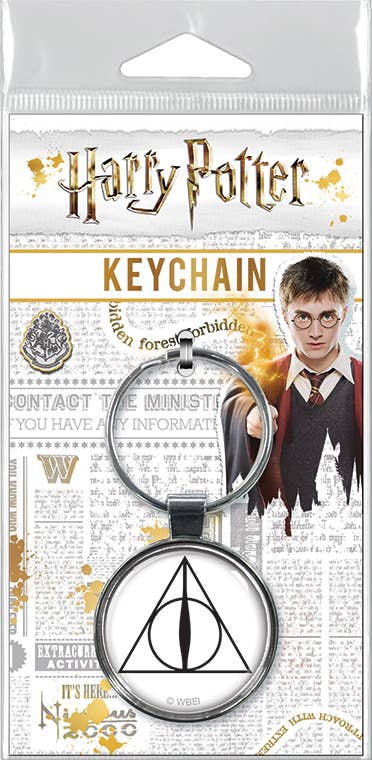 KEYCHAINS -Harry Potter Deathly Hallows Keychains