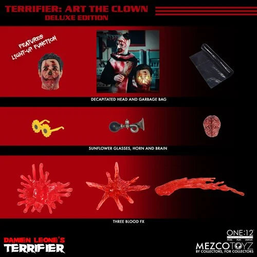 Terrifier Art the Clown Deluxe One:12 Collective Action Figure PREORDER