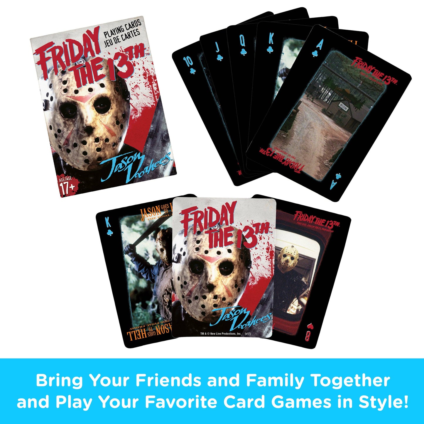 PLAYING CARDS -Friday the 13th Playing Cards