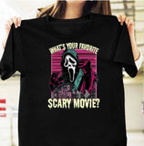 TSHIRTS - "What's Your Favorite Scary Movie" Scream