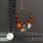 EARRINGS - Halloween Glass Beads Dangle Earrings