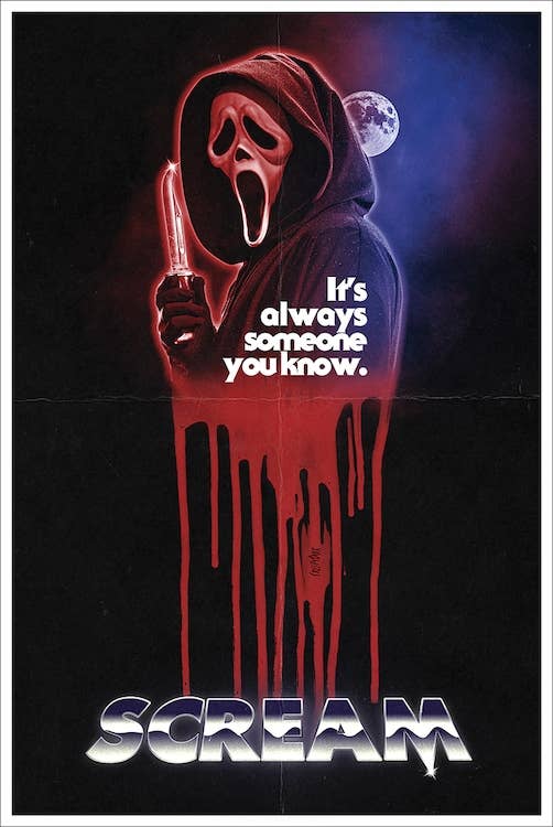 POSTERS - Scream "Its Always Someone You Know" Horror Movie Poster