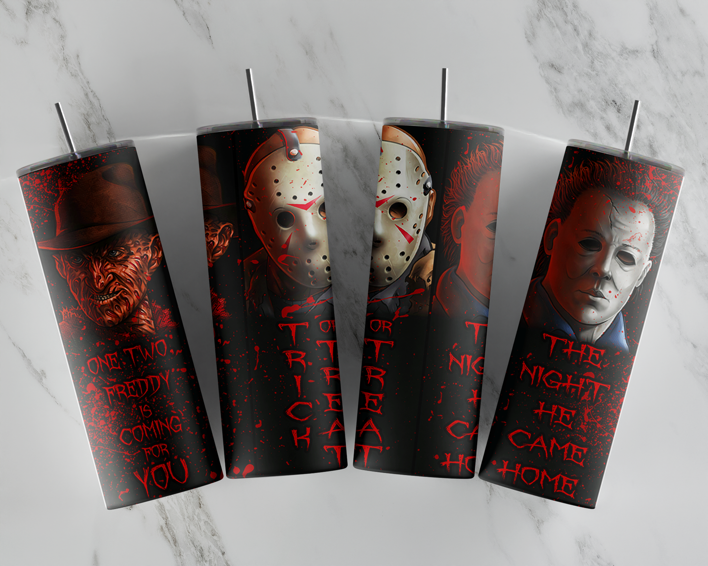 Horror Quote Tumbler