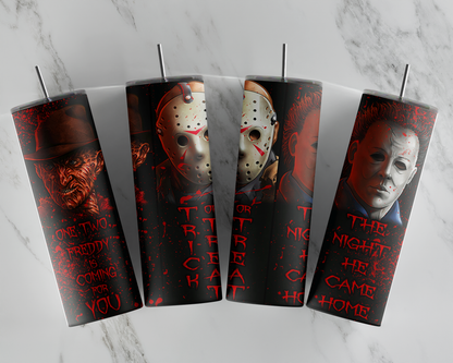Horror Quote Tumbler