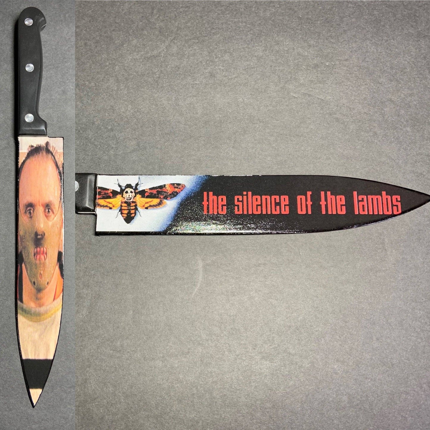 KNIFE - Silence Of The Lambs Knife Set With Sublimated Stand