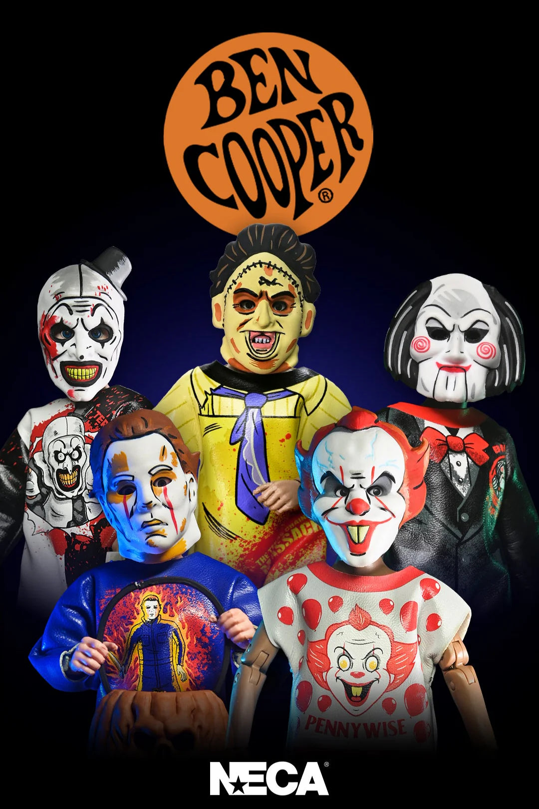 Ben Cooper Costume Kids Collection - Series 9 Costumed Action ART THE CLOWN
