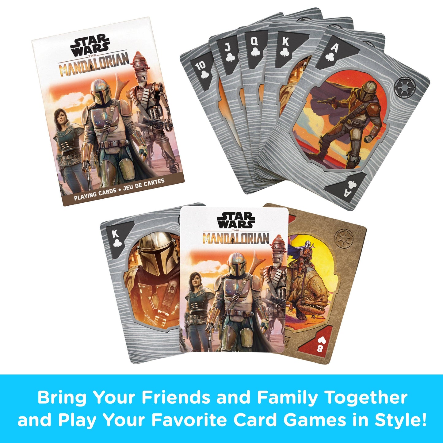 PLAYING CARDS -Star Wars Mandalorian Playing Cards