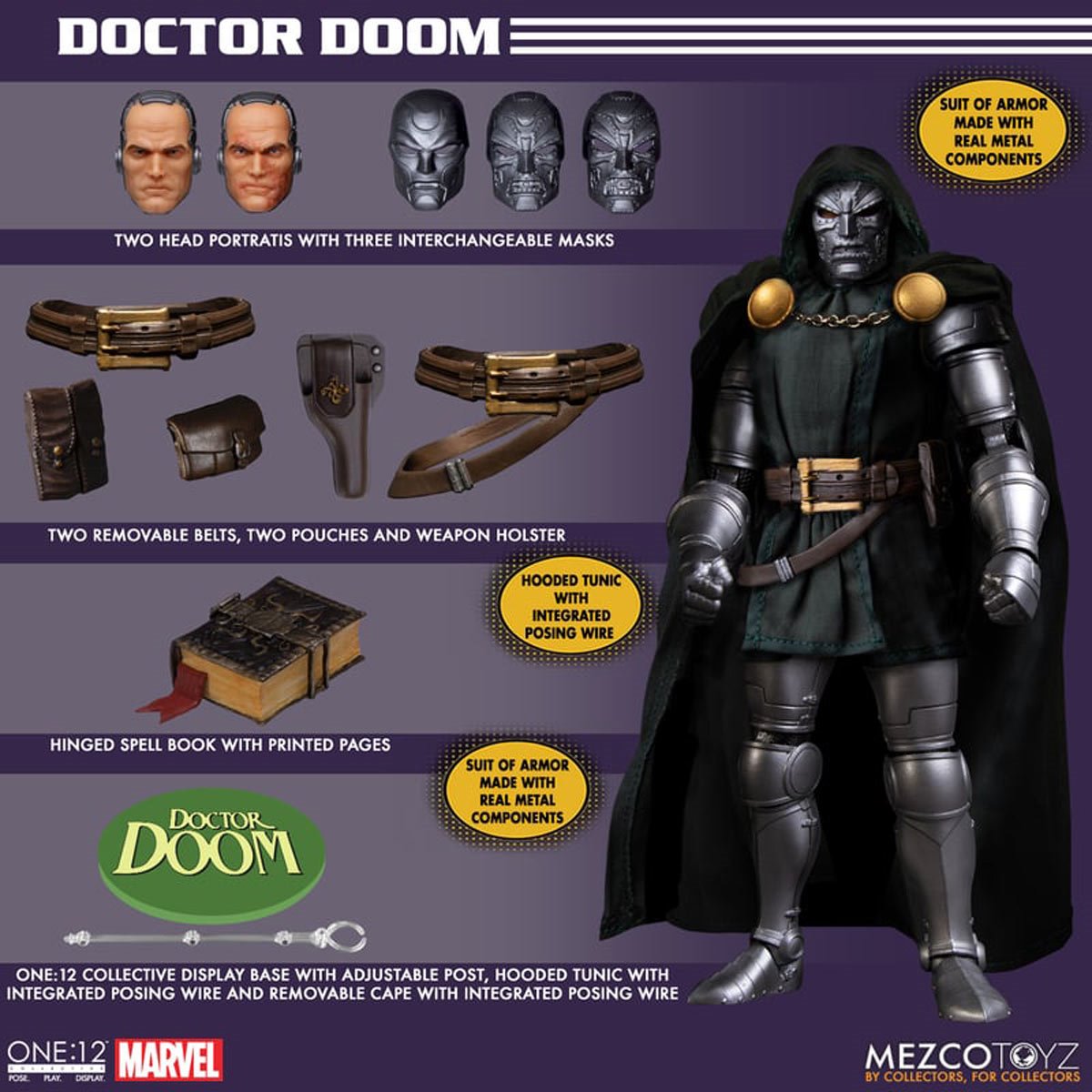 Doctor Doom One:12 Collective Action Figure - PRE-ORDER