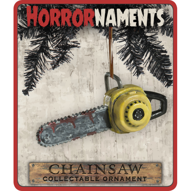 Chainsaw By Horrornaments Ornament