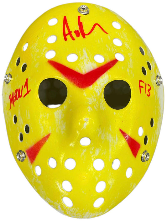 Ari Lehman "Jason 1 & F13" Autographed Jason Plastic Hock