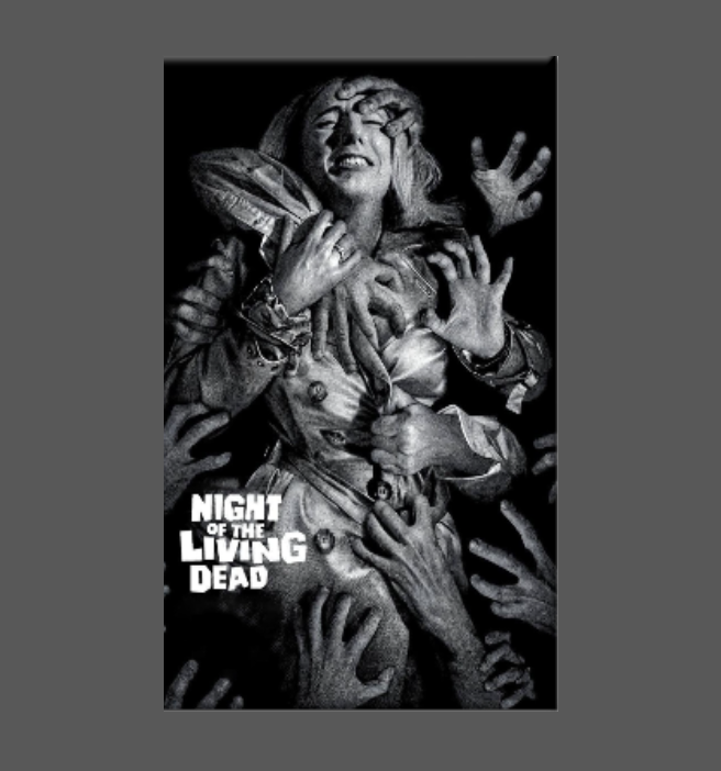 NIGHT OF THE LIVING DEAD Barbara Magnet