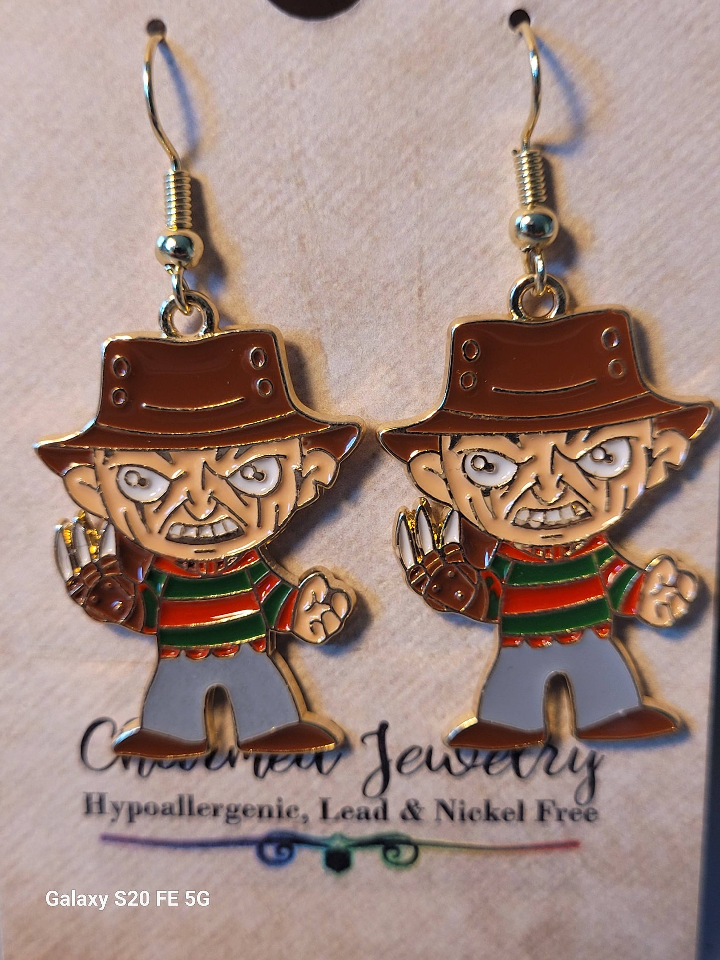 EARRINGS - Horror Movie Character Earrings