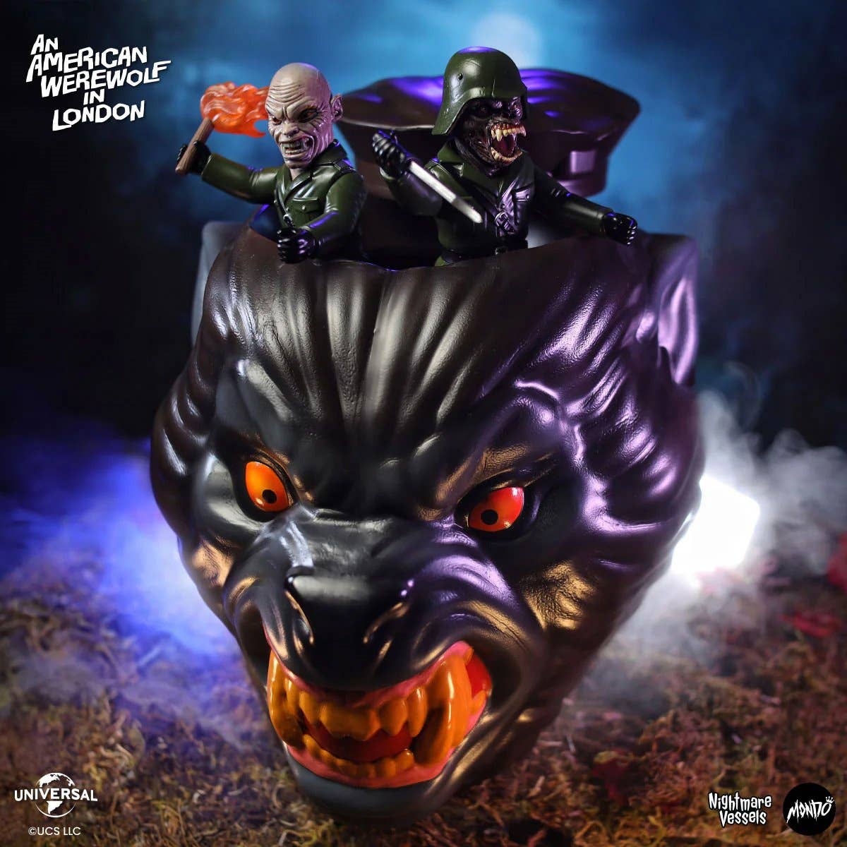An American Werewolf in London Nightmare Vessels Figure Set