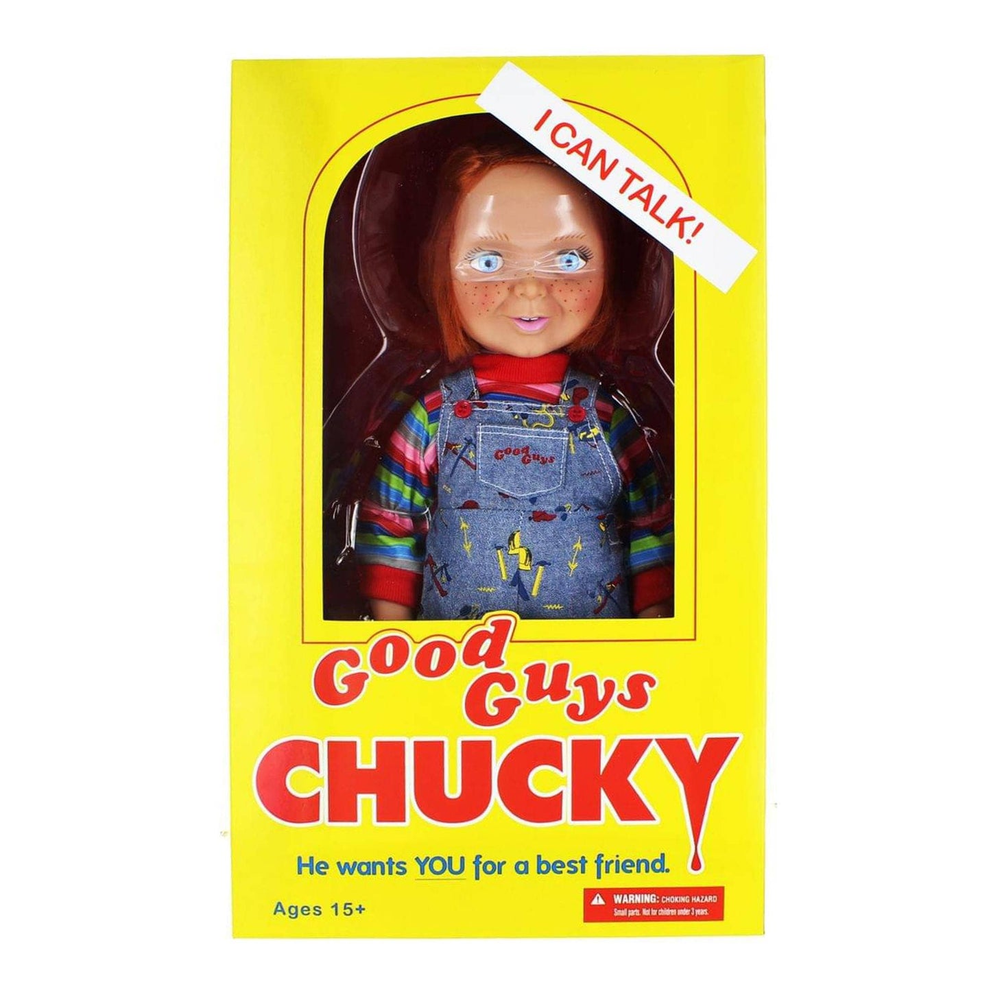 Mezco Toyz Child's Play 2 Good Guys Chucky 15" Talking Doll REGULAR