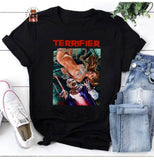 Terrifier Art The Clown Horror Movie Art Unisex Vintage T-Sh