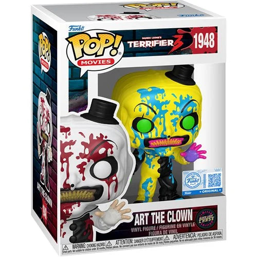 Terrifier 3 Art the Clown Bloody Funko Pop! Vinyl Figure #1948 CHASE VARIANT